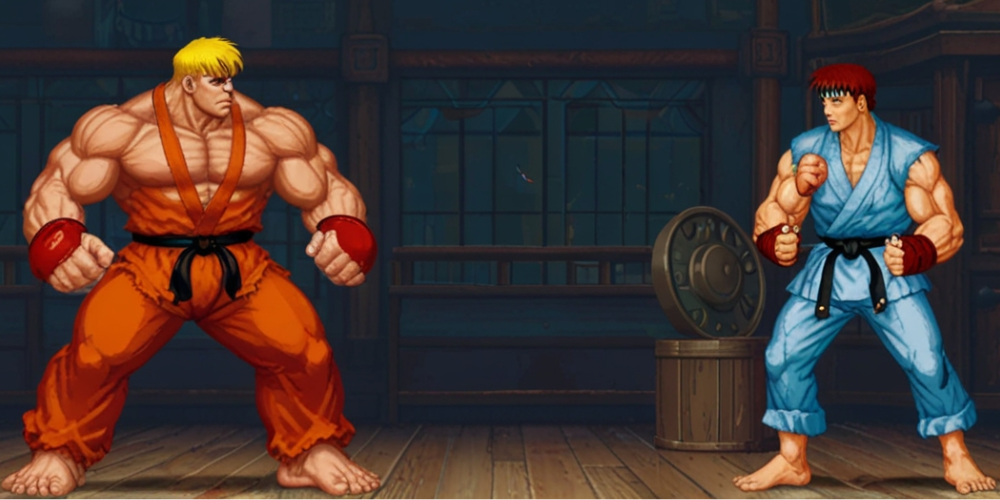 Street Fighter II game